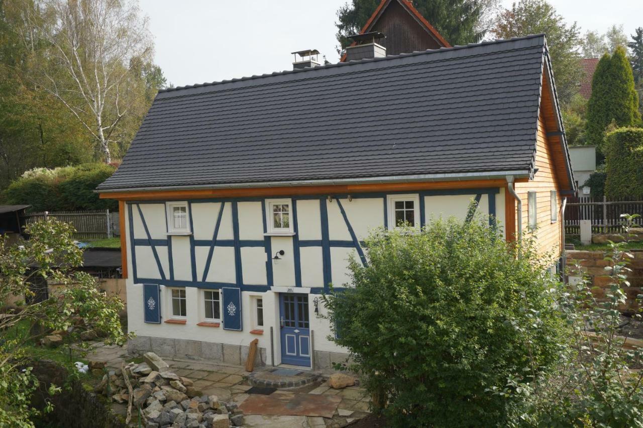Goldbachhaeuschen Villa Olbersdorf Exteriör bild